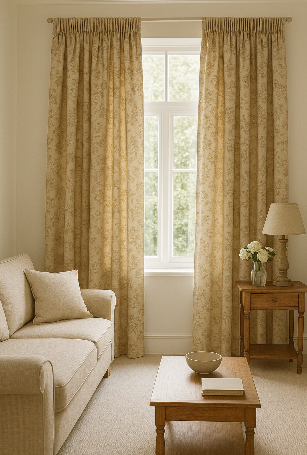 Beige_Harmony_Six_inch_Pencil_Pleat_Curtains_Sitting_Room